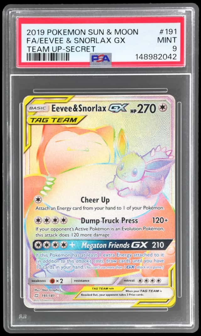 Eevee & Snorlax GX