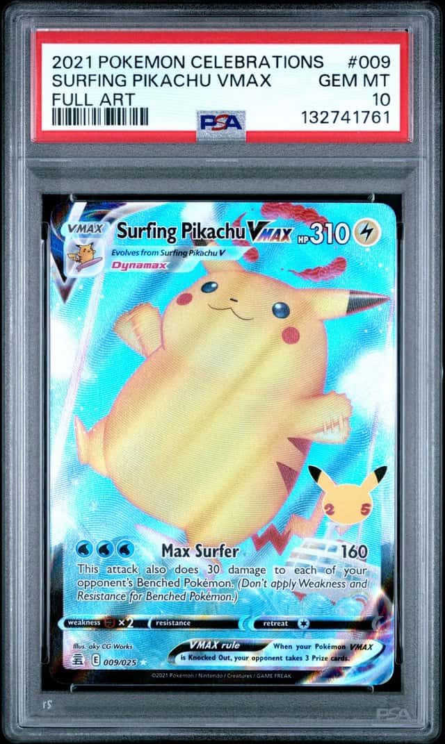 Surfing Pikachu VMAX