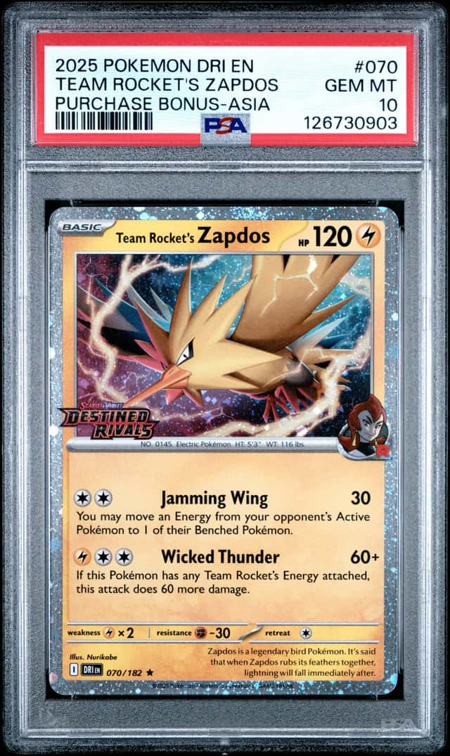 Team Rocket's Zapdos