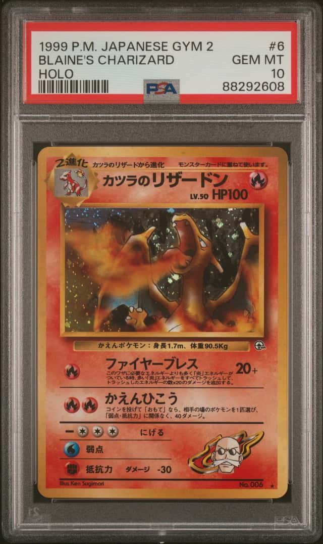 Blaine's Charizard