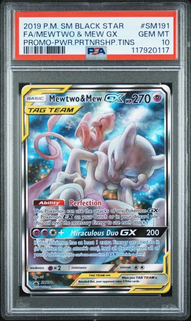 Mewtwo & Mew GX
