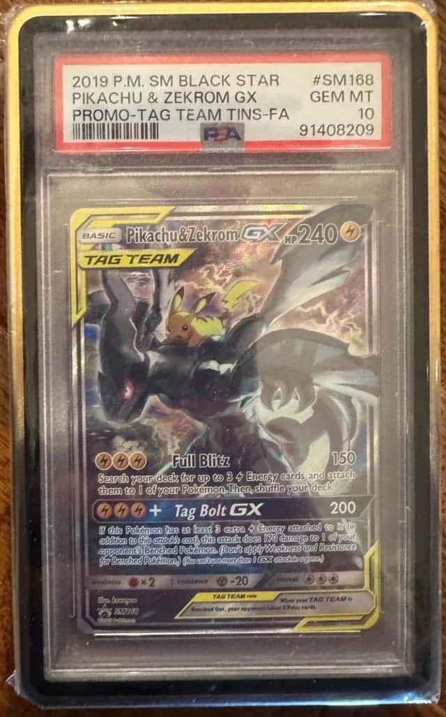 Pikachu & Zekrom GX
