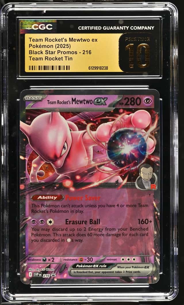 ROCKET'S MEWTWO ex