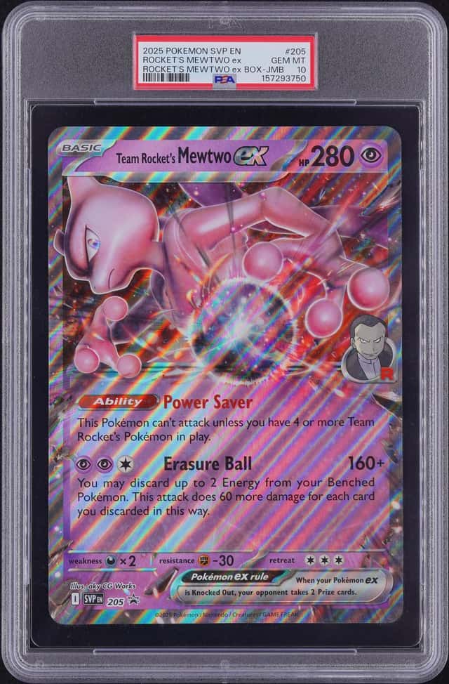 ROCKET'S MEWTWO ex