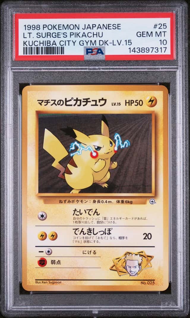 Lt. Surge's Pikachu