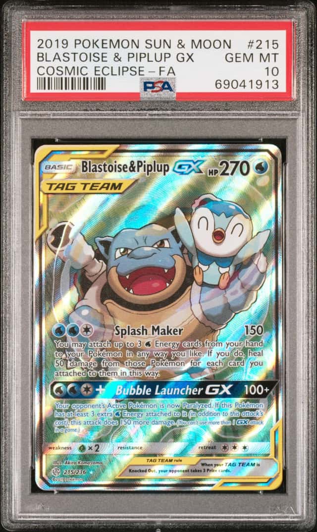 Blastoise & Piplup GX