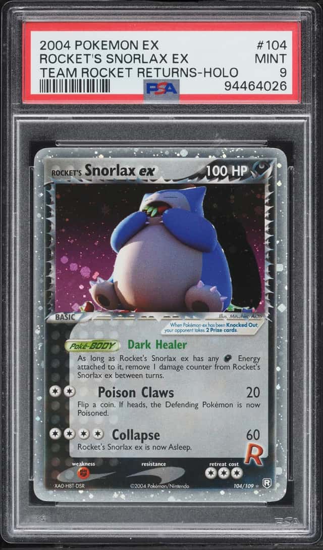 Rocket's Snorlax EX