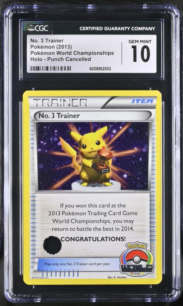 No. 3 Trainer