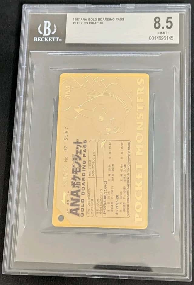 Gold Boarding Pass