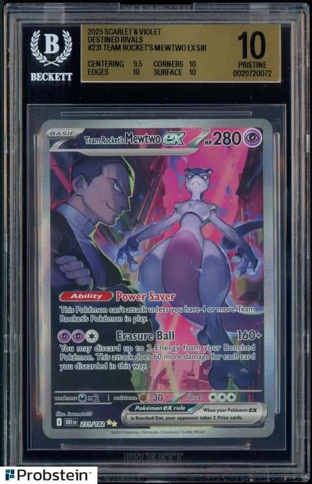 ROCKET'S MEWTWO ex
