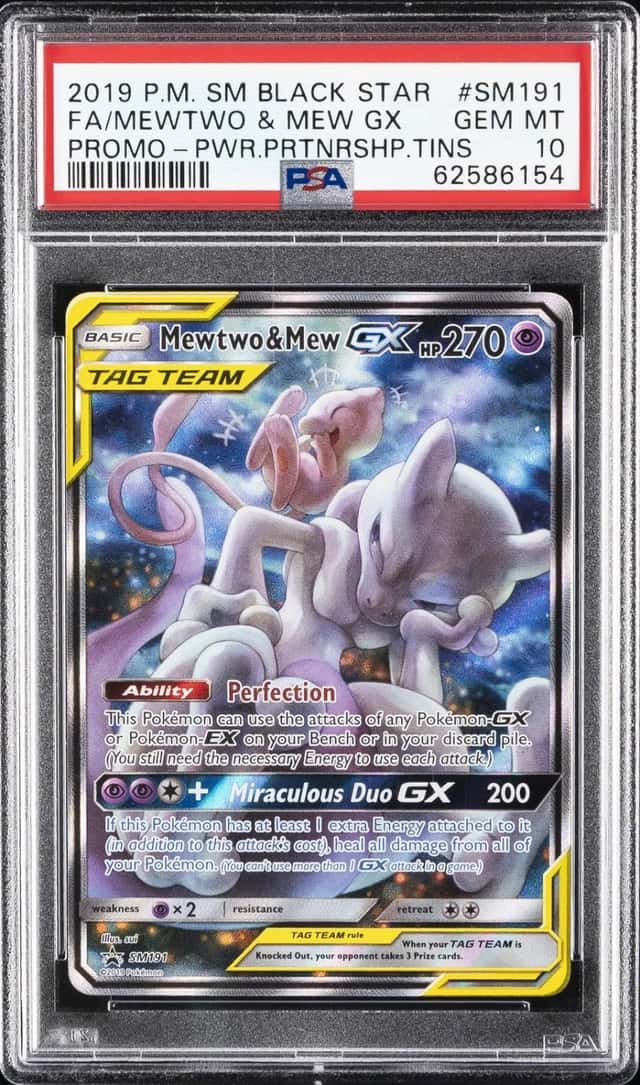 Mewtwo & Mew GX