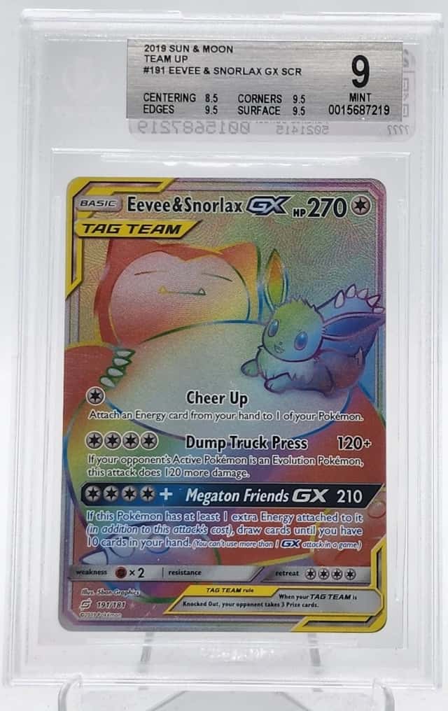 Eevee & Snorlax GX