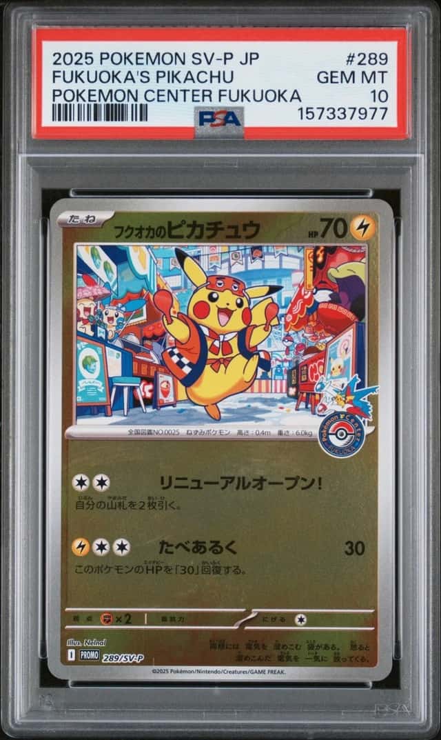 Fukuoka's Pikachu
