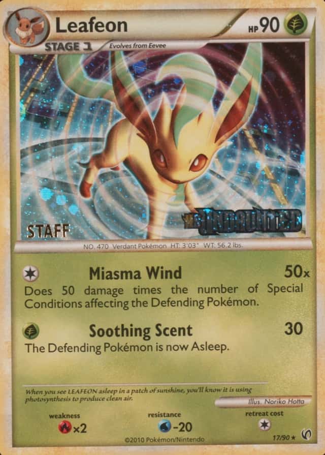 Holo · Prerelease · Staff