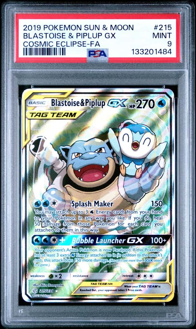Blastoise & Piplup GX