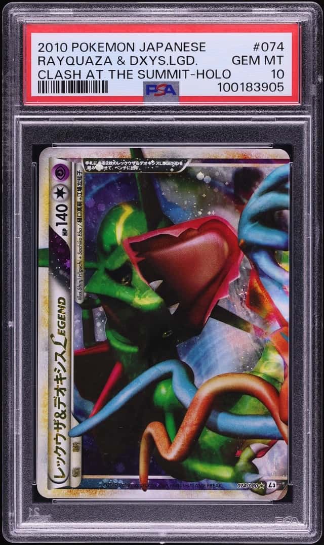 Rayquaza & Deoxys LEGEND