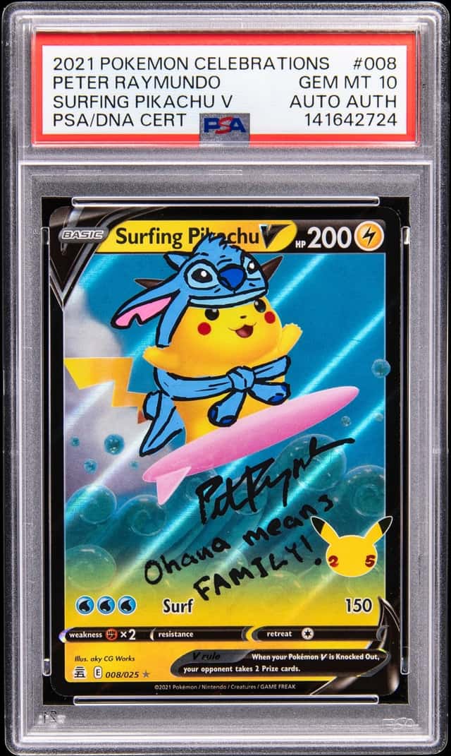 Surfing Pikachu V