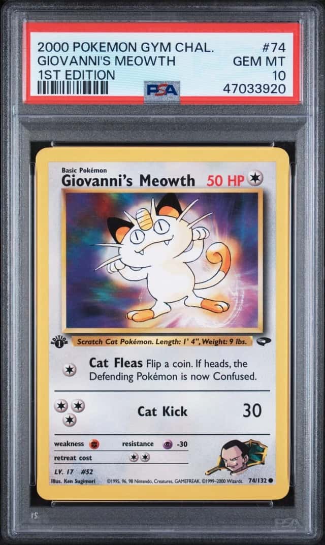 Giovanni's Meowth