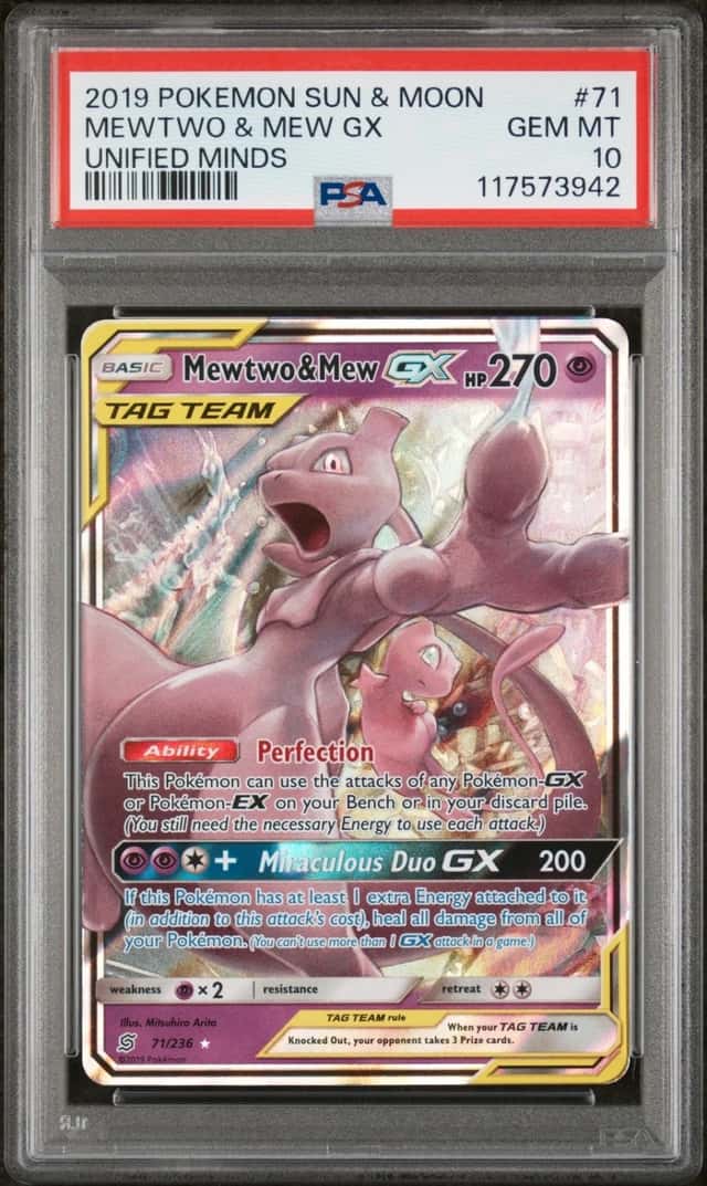 Mewtwo & Mew GX