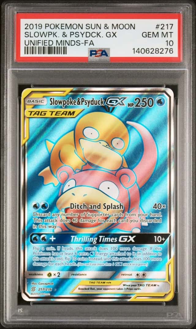 Slowpoke & Psyduck GX
