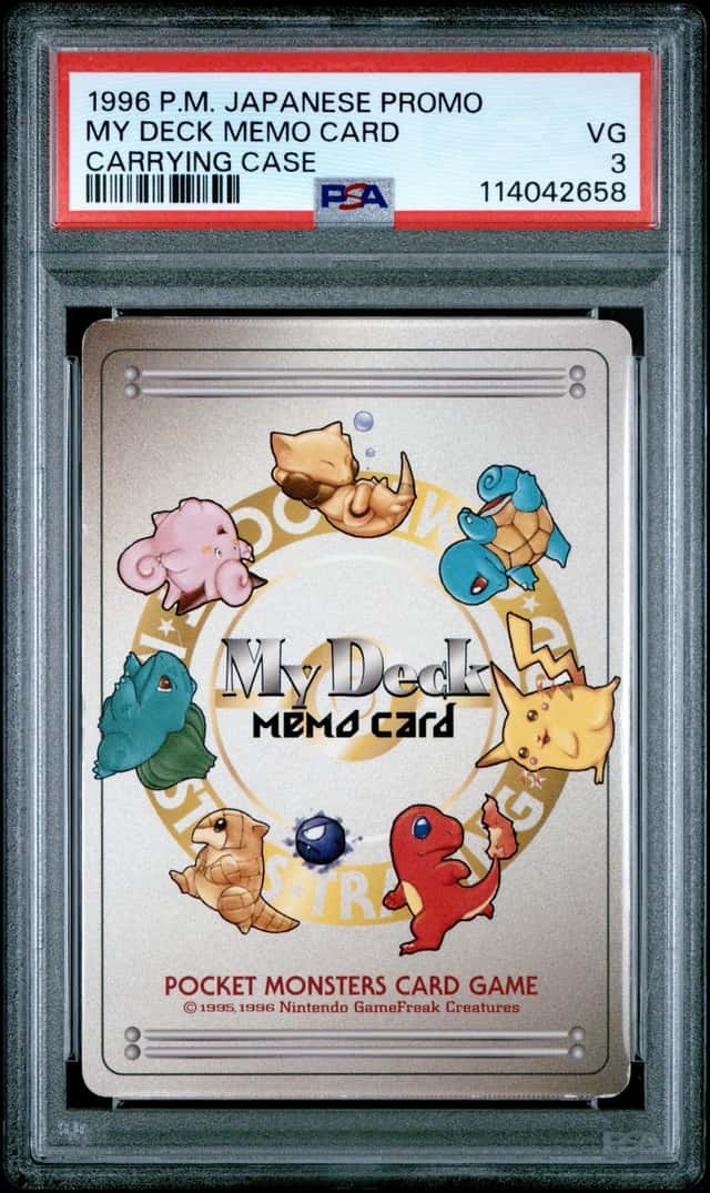 MY DECK MEMO CARD