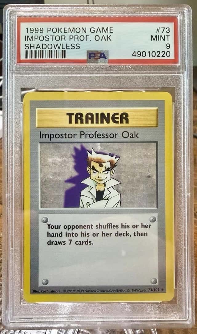 Impostor Professor Oak