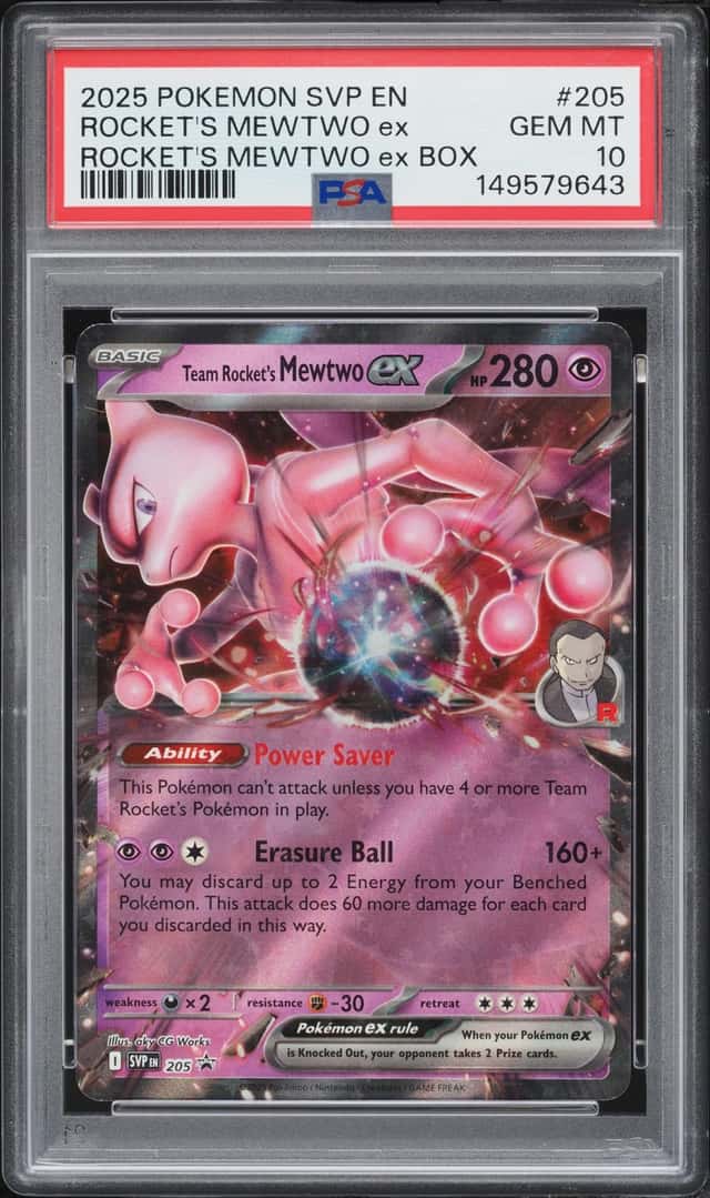 ROCKET's MEWTWO EX