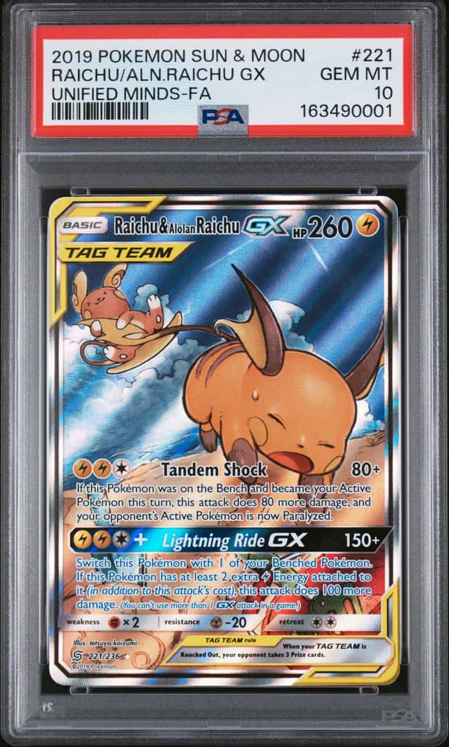 Raichu & Alolan Raichu GX