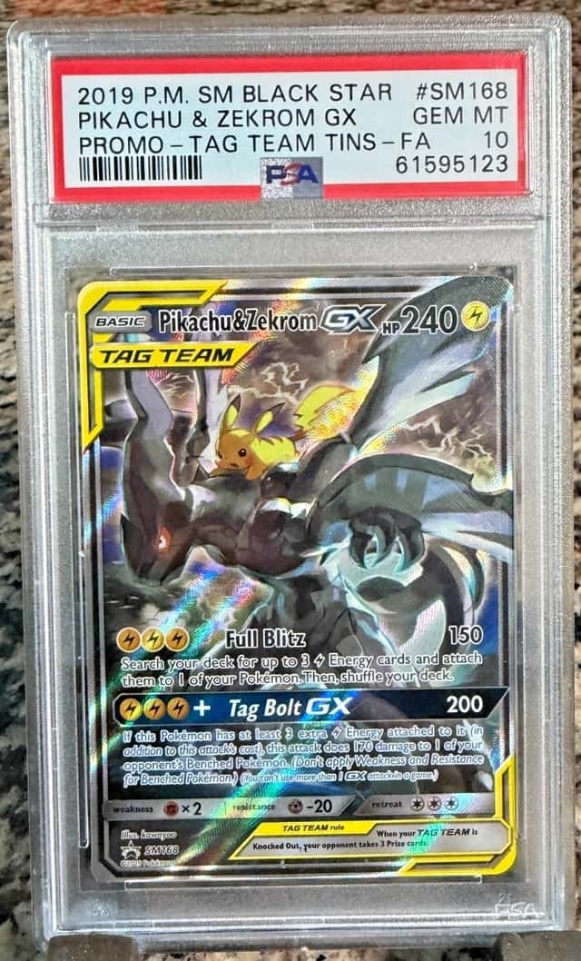 Pikachu & Zekrom GX