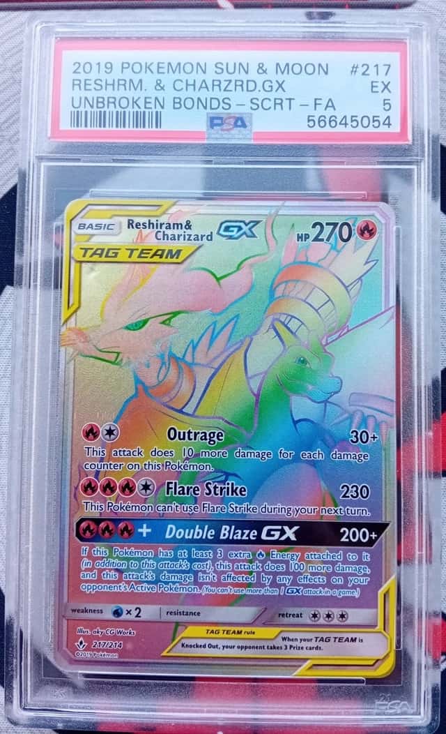 Reshiram & Charizard GX