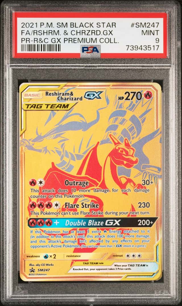 Reshiram & Charizard GX