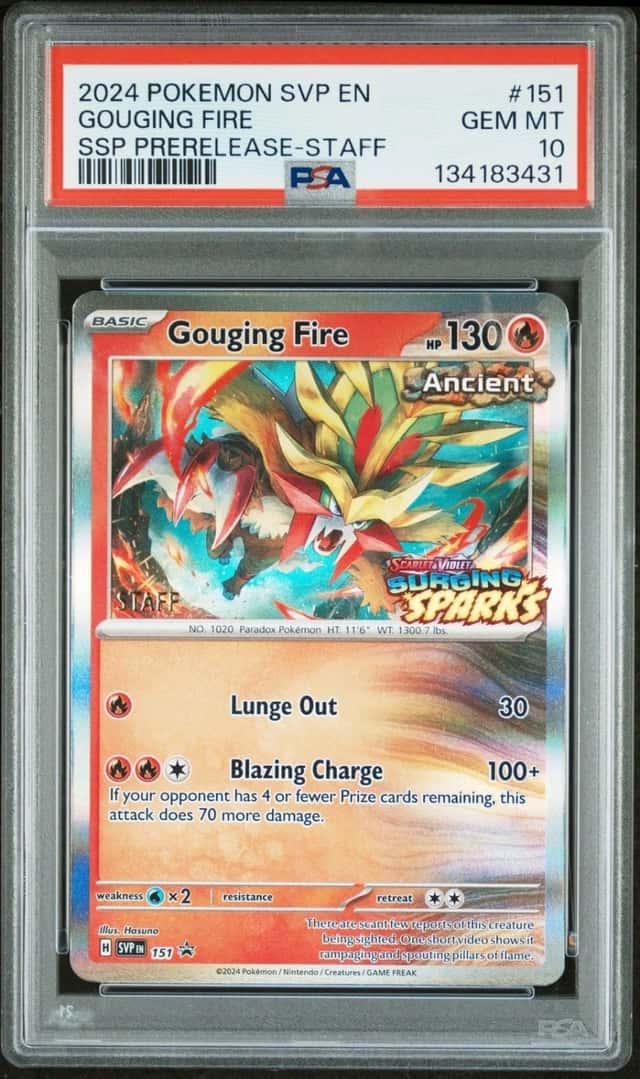 Gouging Fire