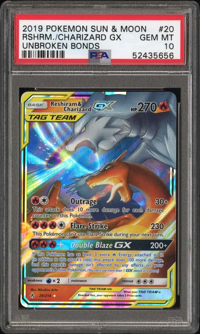 Reshiram & Charizard GX
