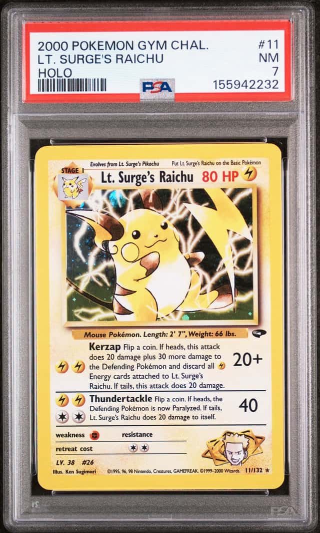 Lt. Surge's Raichu