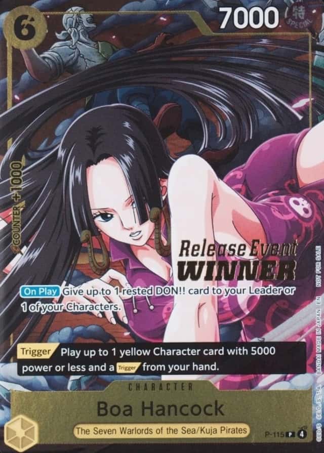 Release Event, Winner
