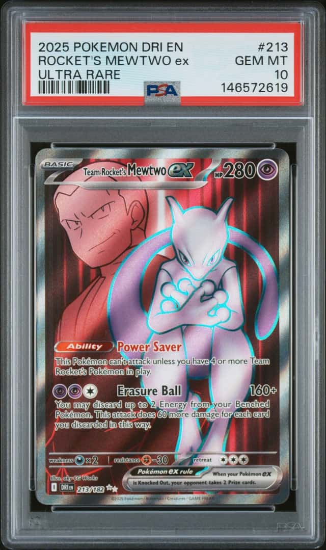 ROCKET'S MEWTWO ex