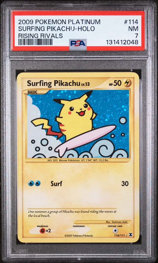 Surfing Pikachu