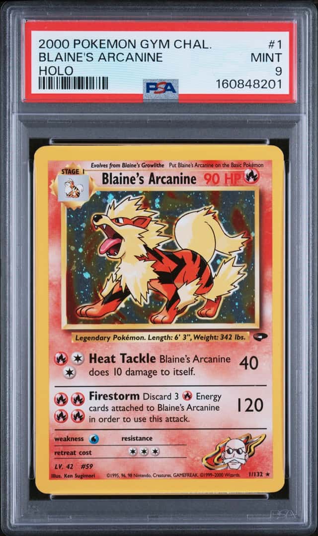 Blaine's Arcanine