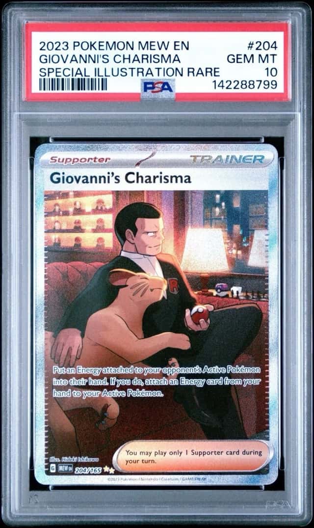 Giovanni's Charisma