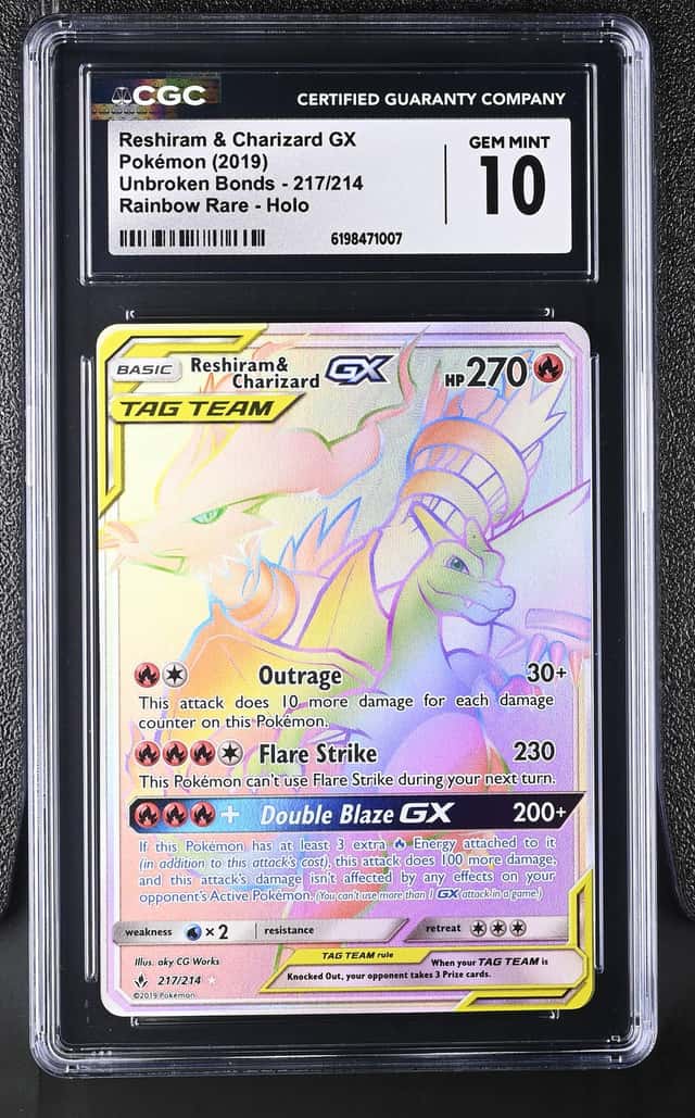 Reshiram & Charizard GX