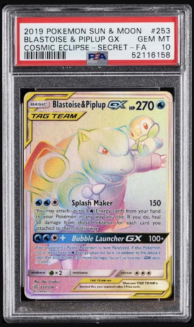 Blastoise & Piplup GX