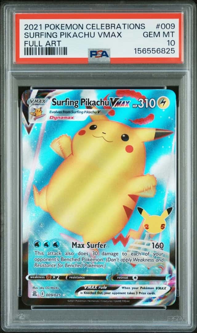 Surfing Pikachu VMAX