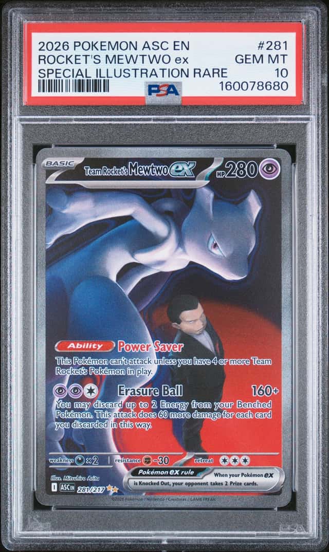 ROCKET'S MEWTWO ex