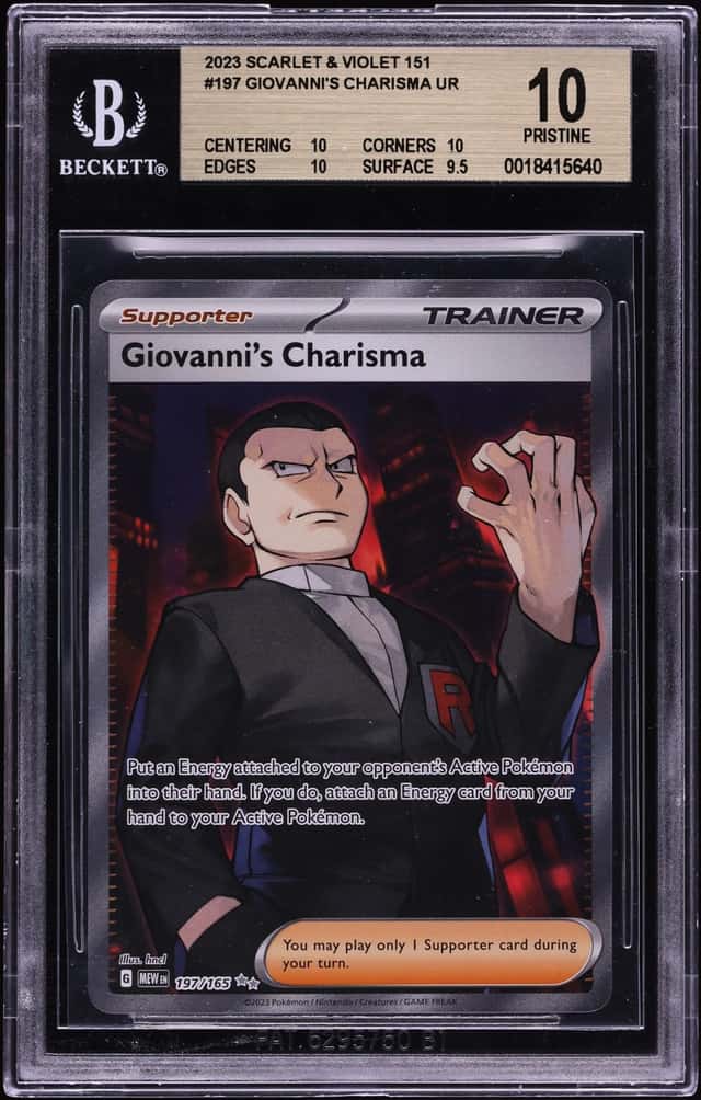 Giovanni's Charisma