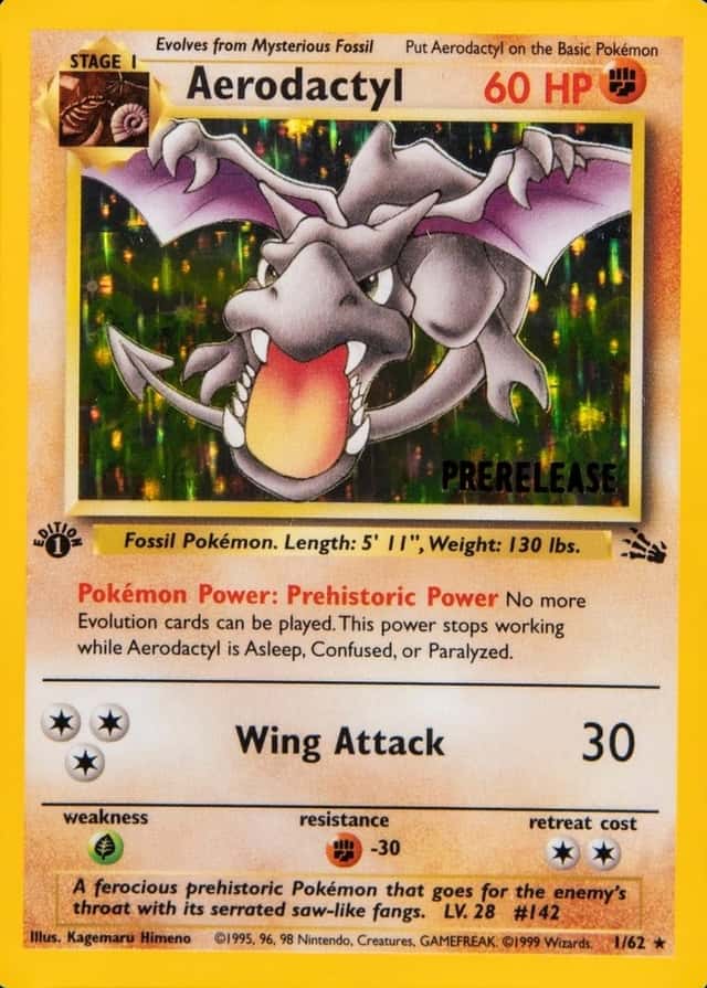 1St Edition · Prerelease