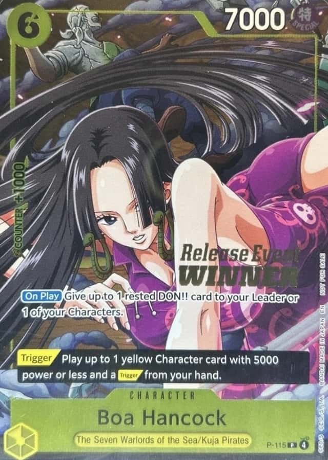Op Event Top Prize