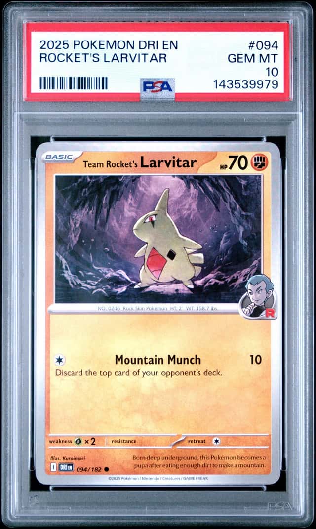 Rocket's Larvitar