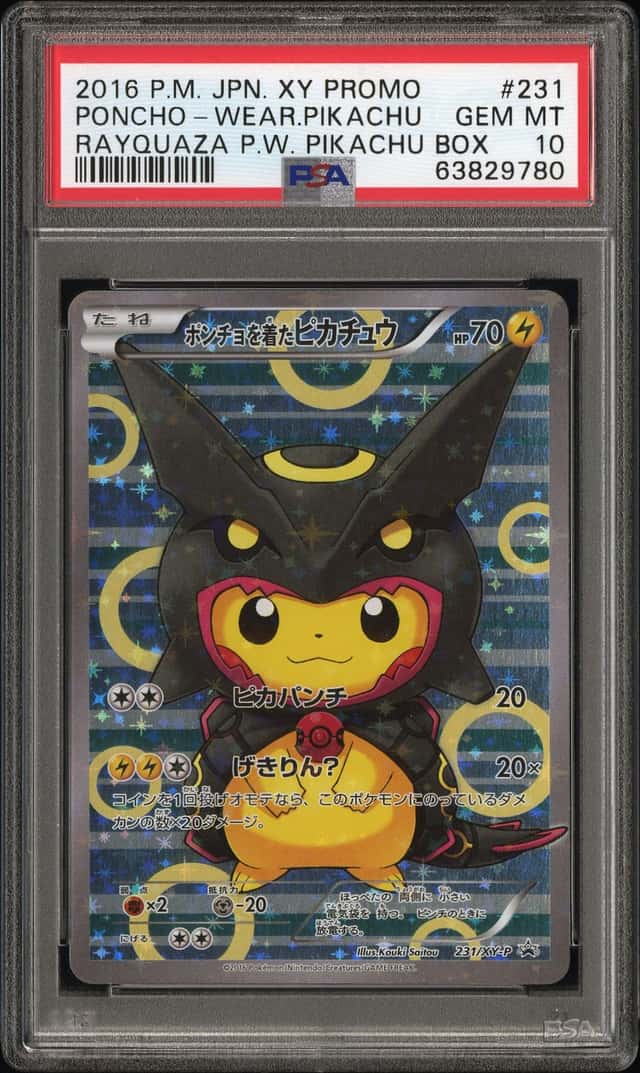 Poncho-Wearing Pikachu