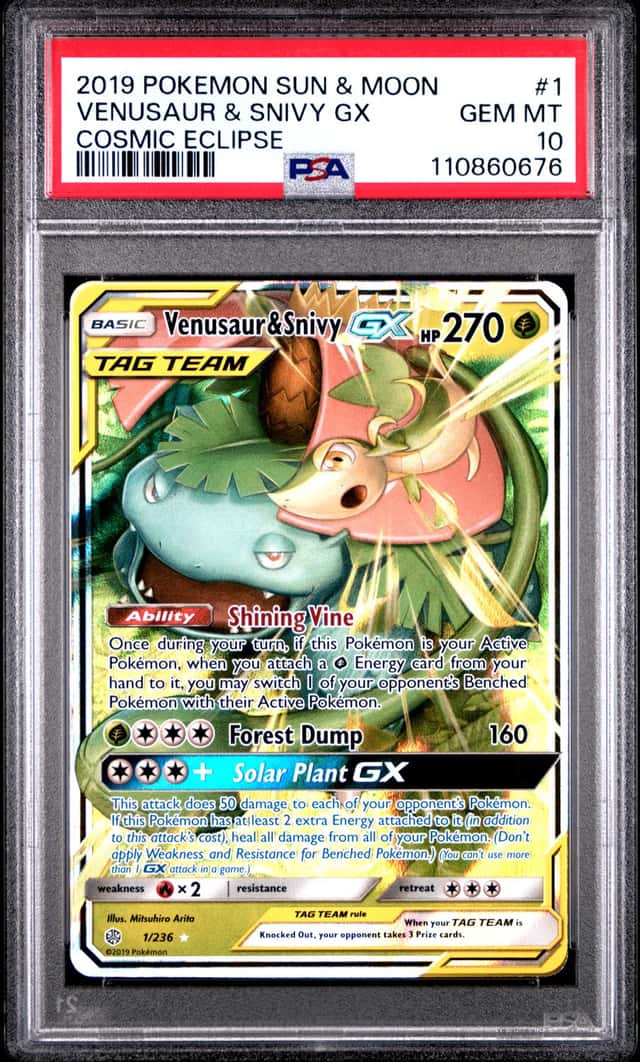 Venusaur & Snivy GX