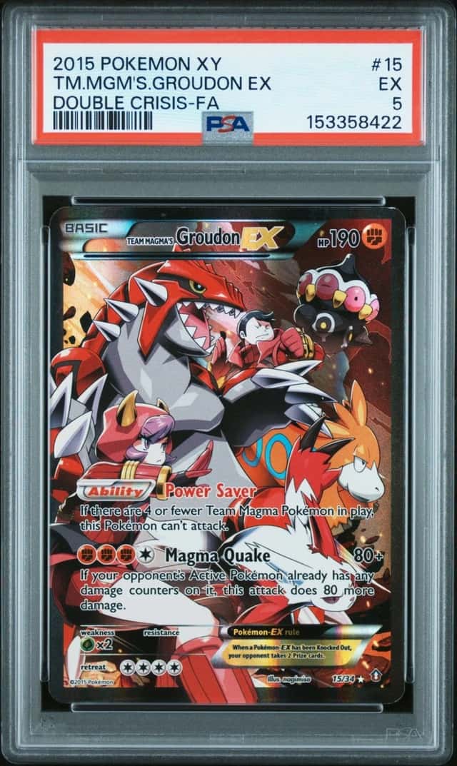 Team Magma's Groudon EX